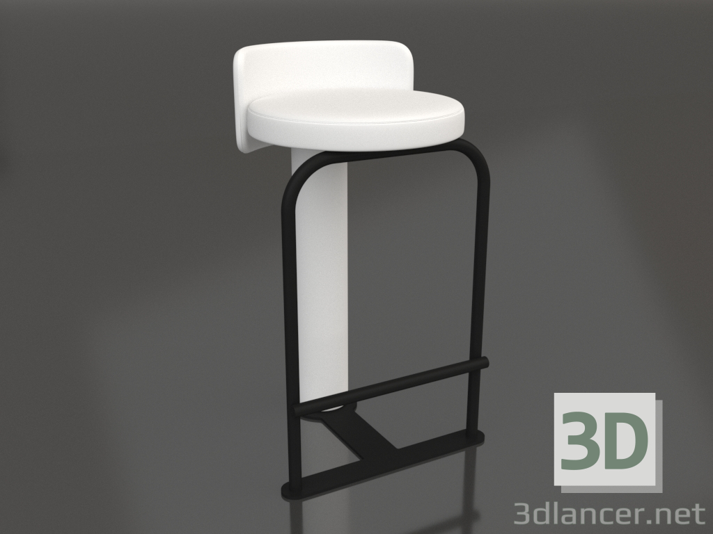3d model Fox Counter semi-bar stool - preview