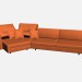 3D Modell Sofa 2-Brikkel - Vorschau