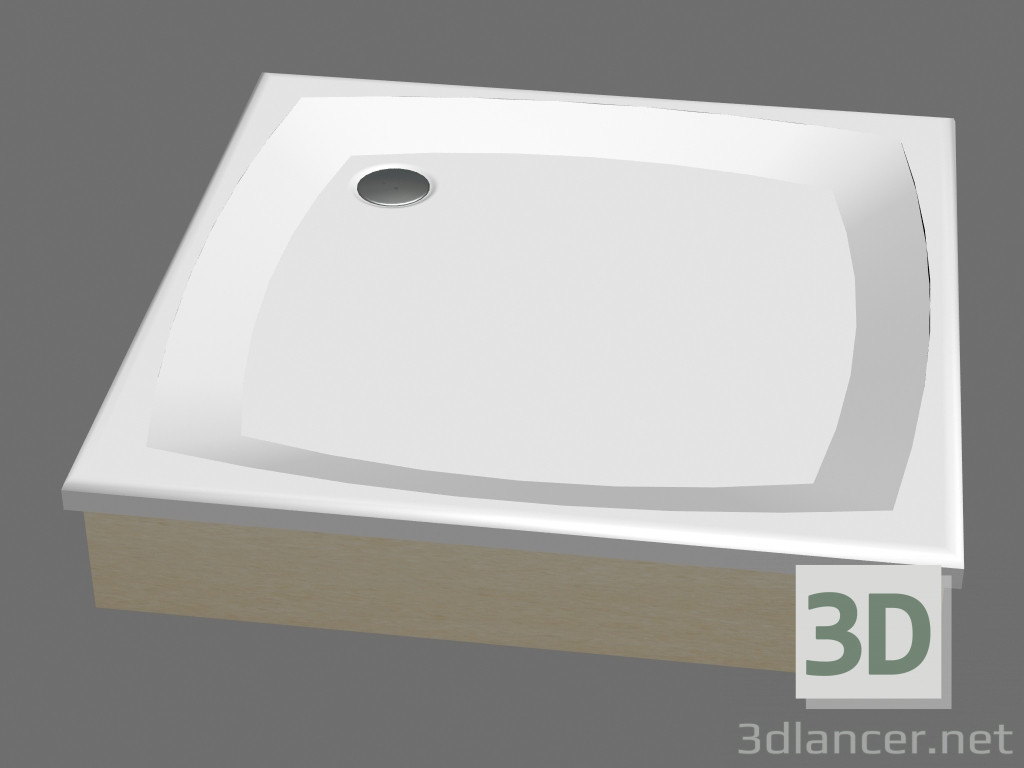 3d model Shower tray PERSEUS 90 EX - preview
