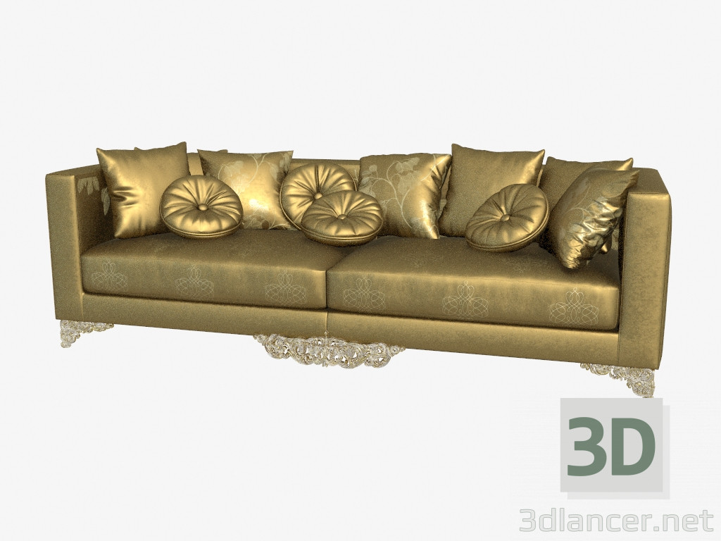 modello 3D divano 793 - anteprima