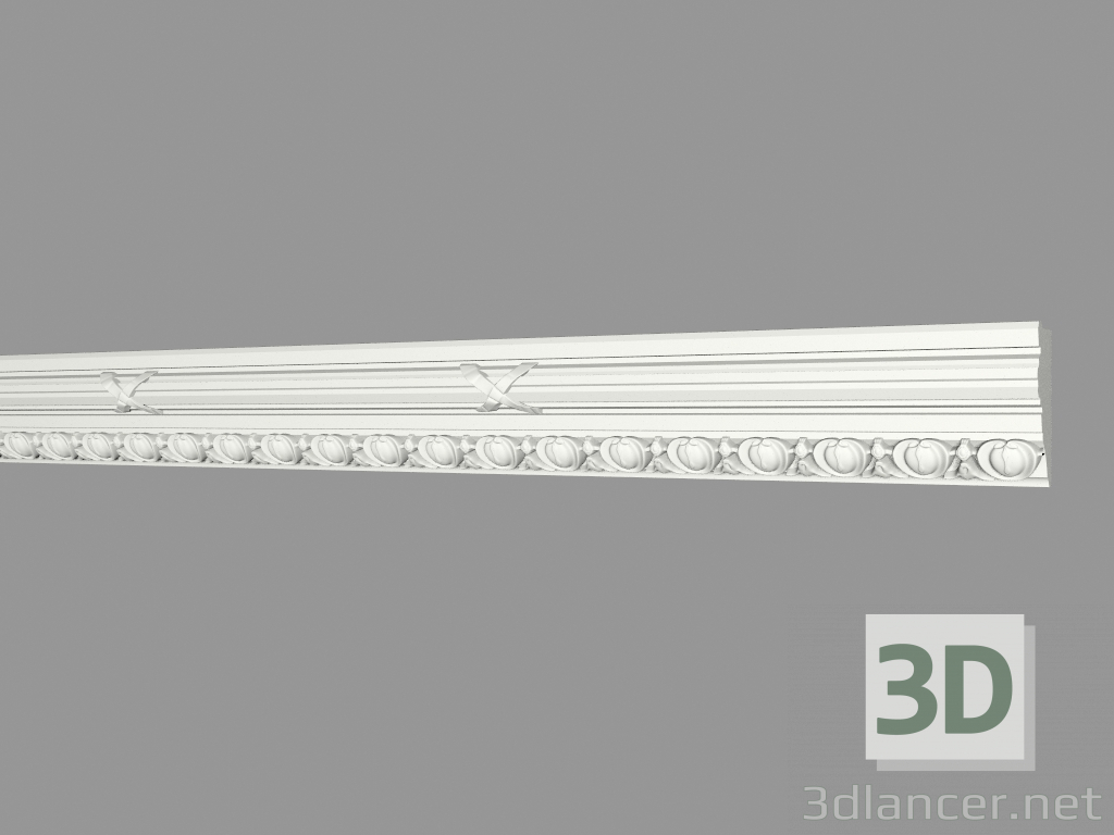 3d model Molded eaves (КФ71) - preview