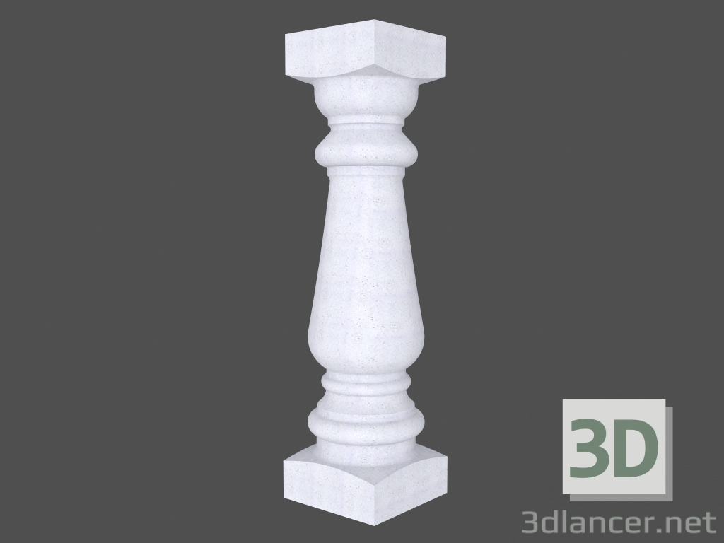 modèle 3D Balustrade (BB66K) - preview