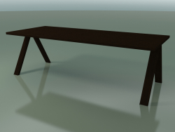 Tisch mit Standardarbeitsplatte 5029 (H 74 - 240 x 98 cm, Wenge, Zusammensetzung 2)