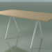 modèle 3D Table rectangulaire 5409 (H 74 - 79x159 cm, stratifié Fenix F03, V12) - preview
