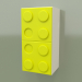 3D Modell Vertikales Wandregal (Lime) - Vorschau