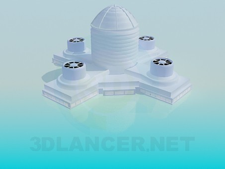 3d модель Вентиляційний комплекс – превью 3d модель Вентиляційний комплекс – превью