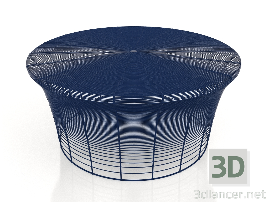 3D modeli Alçak sehpa (Gece mavisi) - önizleme