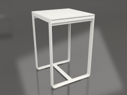 Барный стол 70 (White polyethylene, Agate grey)