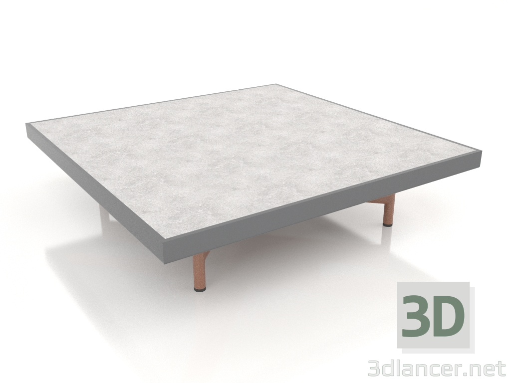 3D modeli Kare sehpa (Antrasit, DEKTON Kreta) - önizleme