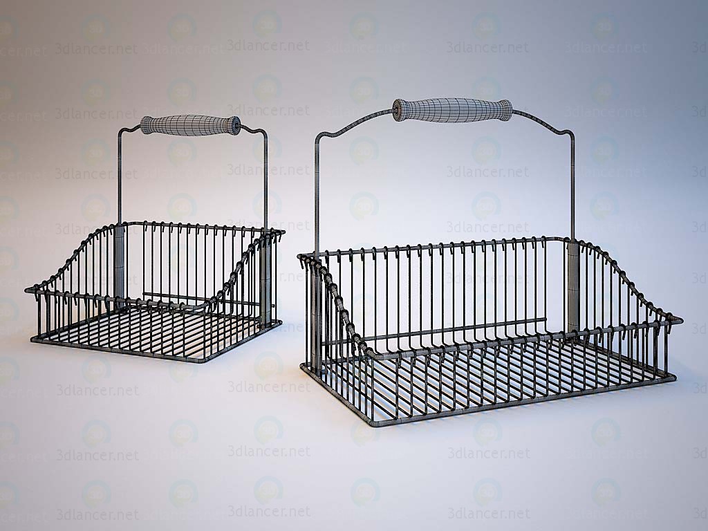 3d модель Корзинки IKEA – превью 3d модель Корзинки IKEA – превью
