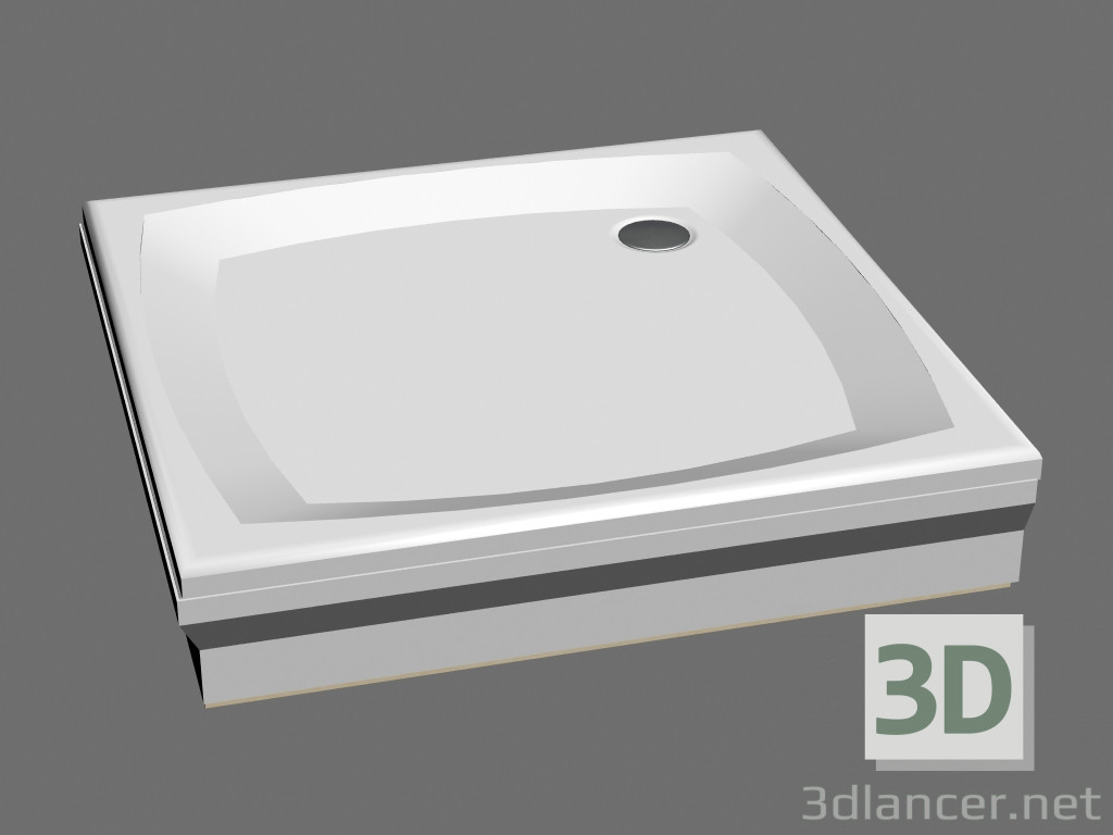 3d model Shower tray PERSEUS 90 PAN - preview