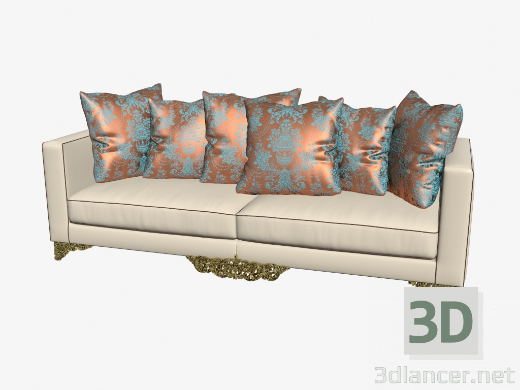 3D Modell Sofa 493 - Vorschau
