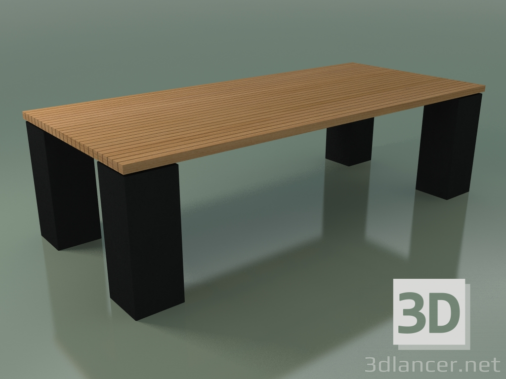 modello 3D Tavolo da esterno InOut (33, Antracite Grey Ceramic) - anteprima