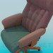 3d model Armchair on wheels - preview