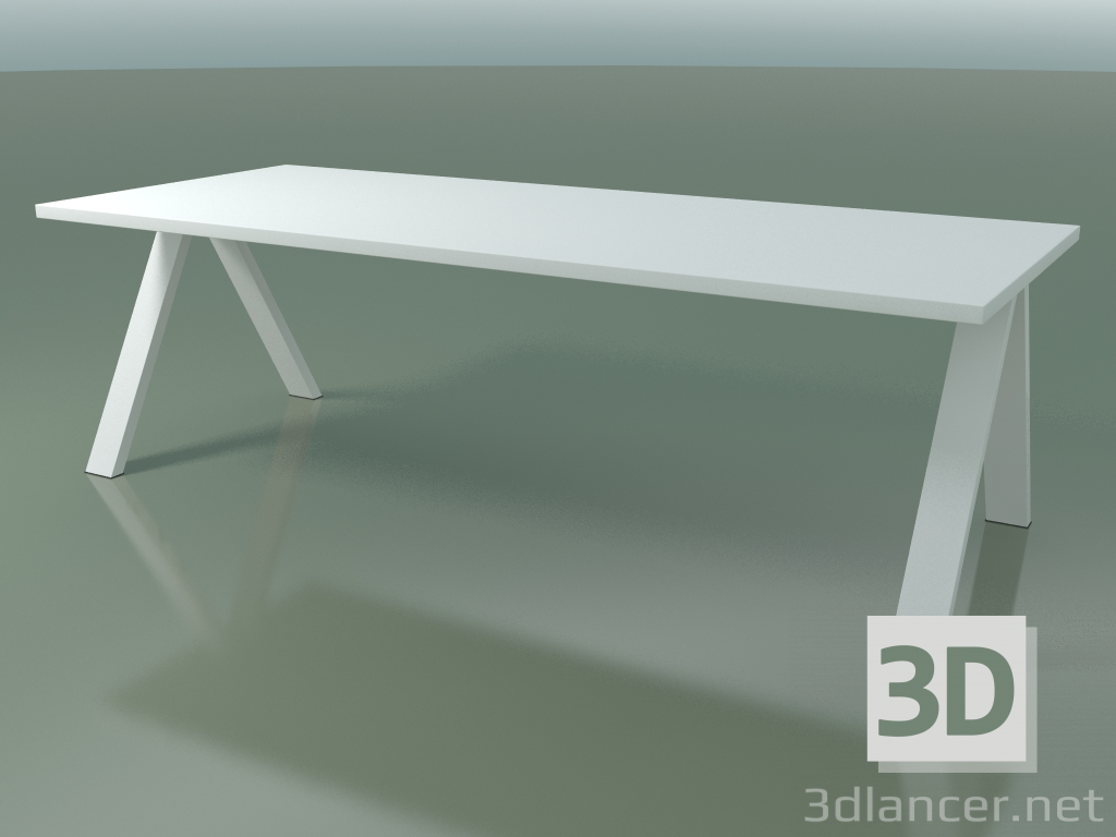 3d model Table with standard worktop 5029 (H 74 - 240 x 98 cm, F01, composition 2) - preview