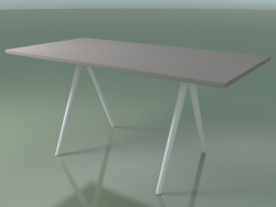 Rectangular table 5409 (H 74 - 79x159 cm, laminate Fenix F04, V12)