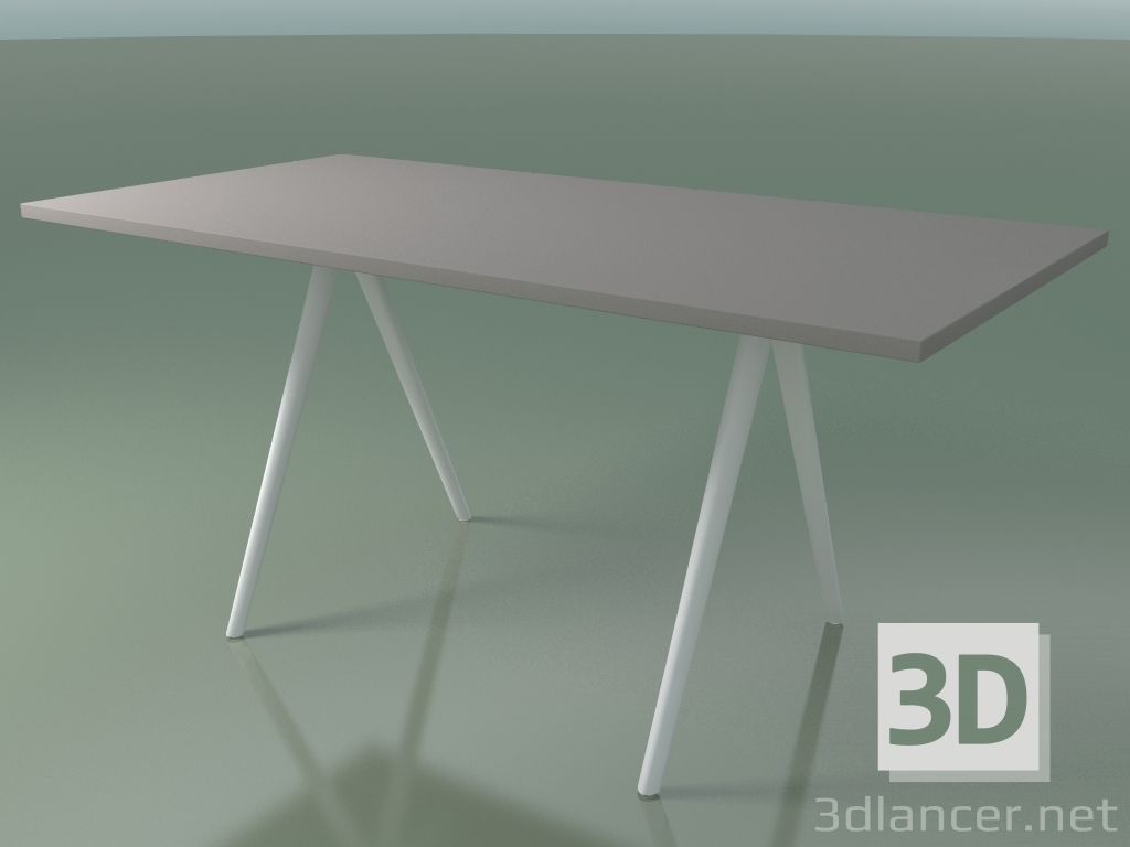 3d модель Стол прямоугольный 5409 (H 74 - 79x159 cm, laminate Fenix F04, V12) – превью