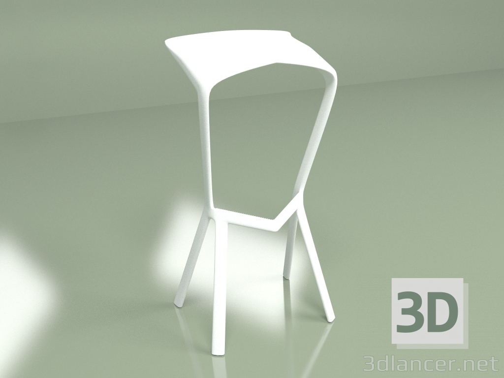 3D modeli Bar taburesi Miura 2 - önizleme