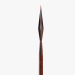 3d model simple spear - preview
