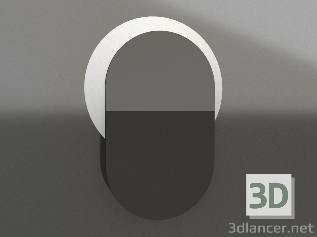 3d model Full fill mirror (small) - preview