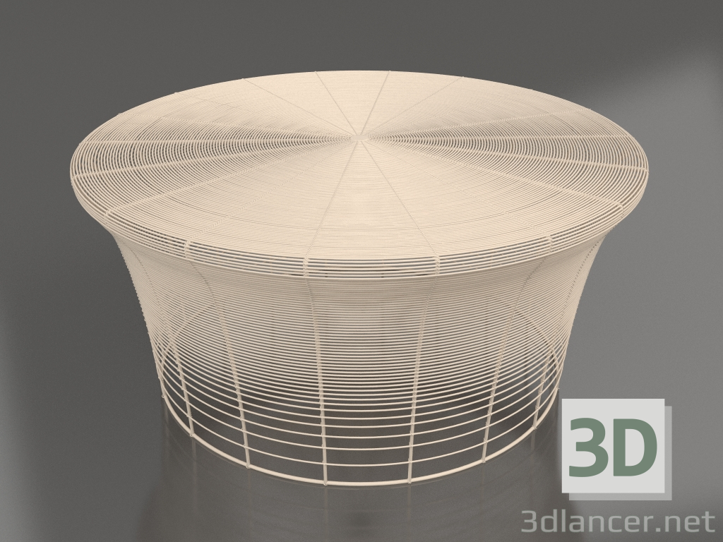 modèle 3D Table basse (Sable) - preview