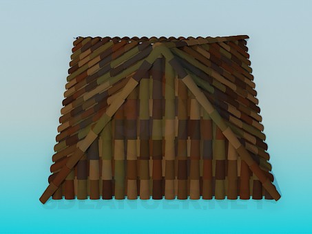 3d model Roof tiles - preview 3d model Roof tiles - preview