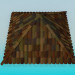 3D modeli Çatı kiremitleri - önizleme