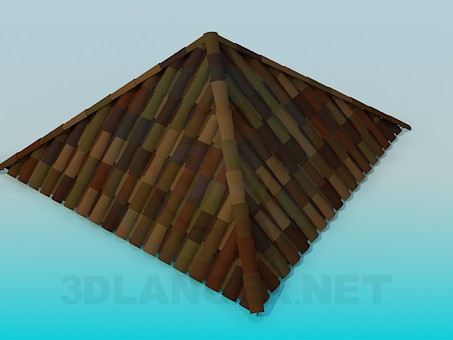 3d model Roof tiles - preview 3d model Roof tiles - preview
