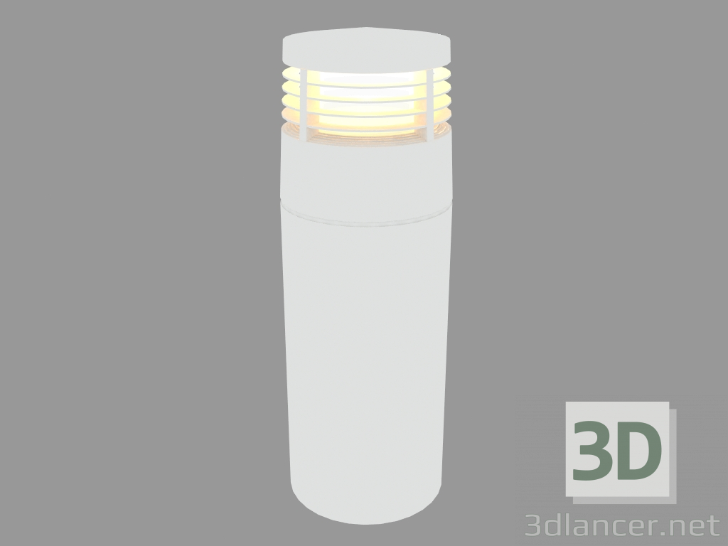 3d model Column light MINIREEF BOLLARD WITH GRILL (S5224) - preview