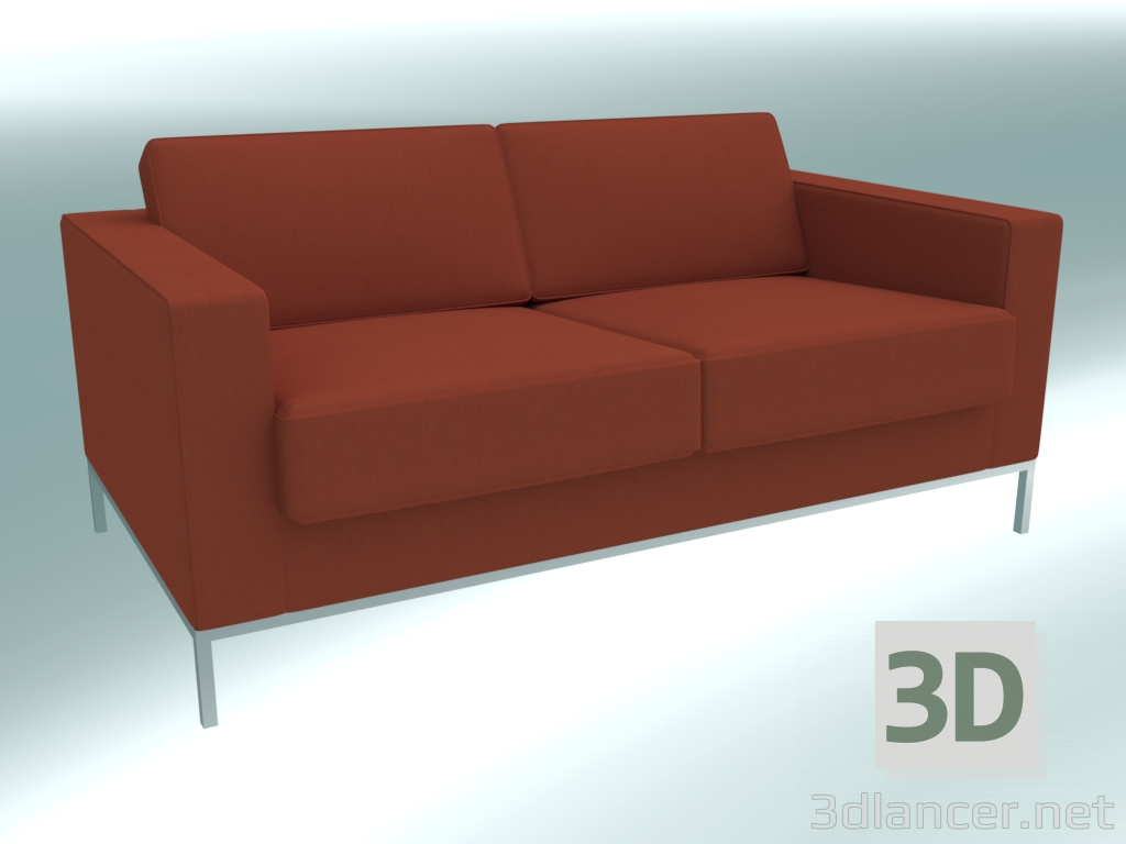 3d model Double sofa (20H) - preview