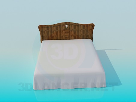 modello 3D Letto - anteprima