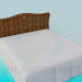 3d model Bed - preview