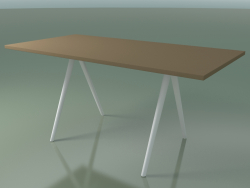 Table rectangulaire 5409 (H 74 - 79x159 cm, stratifié Fenix F05, V12)
