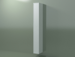 Armario de pared con 1 puerta (8BUAFDD01, 8BUAFDS01, Glacier White C01, L 24, P 36, H 192 cm)