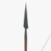 3d Greek Spear model buy - render