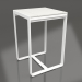 modèle 3D Table de bar 70 (Polyéthylène blanc, Blanc) - preview