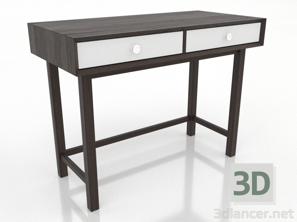 modèle 3D Bureau 3 1000 X 500 mm (frêne noyer) - preview modèle 3D Bureau 3 1000 X 500 mm (frêne noyer) - preview