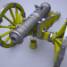 modèle 3D de Cannon "Licorne" acheter - rendu