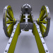 modèle 3D de Cannon "Licorne" acheter - rendu