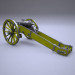 Kanone "Einhorn" 3D-Modell kaufen - Rendern