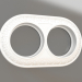 3d model Frame Antik Runda 2 posts (pearl) - preview