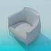 3d model Armchair - preview