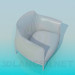 3d model Sillón - vista previa