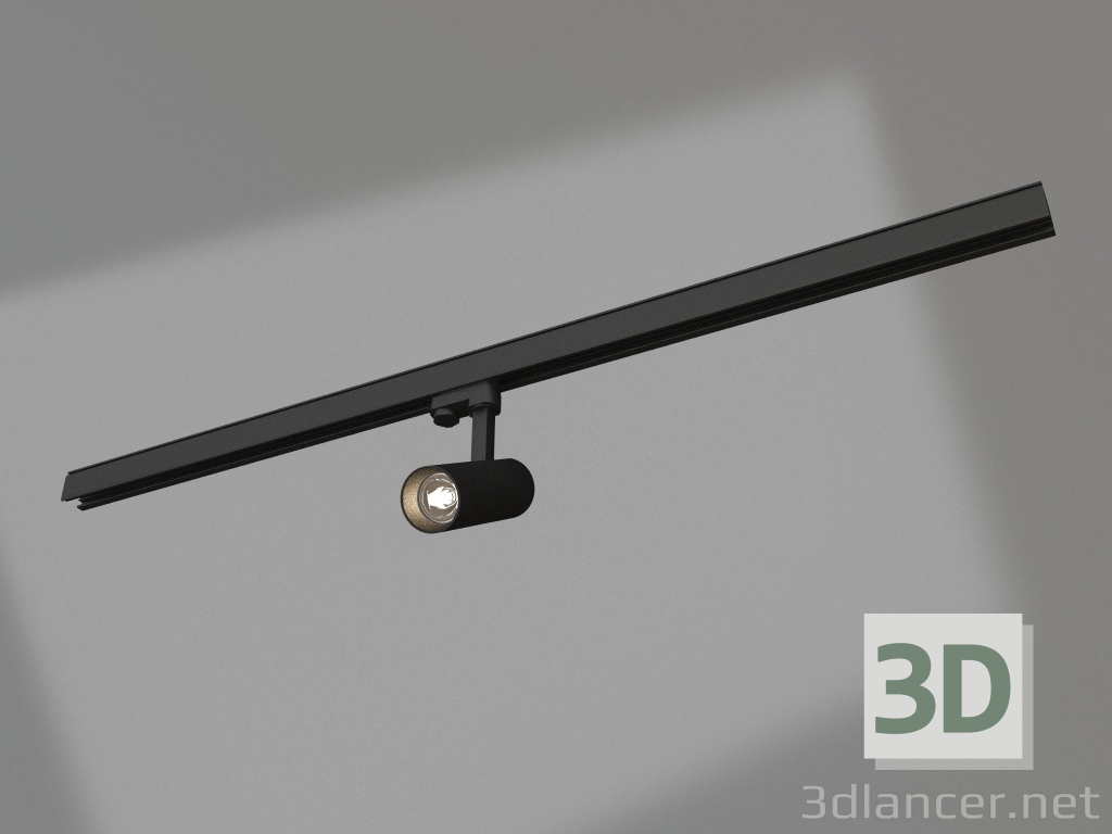 3D Modell Lampe LGD-GERA-4TR-R55-10W Day4000 (BK, 24 Grad, 230V) - Vorschau