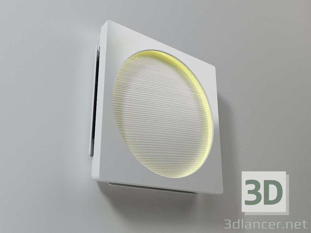 3d model LG Artcool Air Conditioning 2 - preview 3d model LG Artcool Air Conditioning 2 - preview