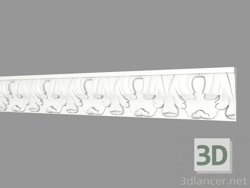 3D Modell Geformte Traufe (КФ75) - Vorschau