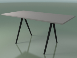 Rectangular table 5409 (H 74 - 79x159 cm, laminate Fenix F04, V44)