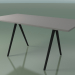 3d model Rectangular table 5409 (H 74 - 79x159 cm, laminate Fenix F04, V44) - preview