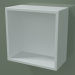 3D Modell Offene Schachtel (90U30001, Gletscherweiß C01, L 24, P 12, H 24 cm) - Vorschau