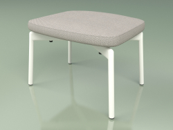 Upholstered stool 520 (Metal Milk)
